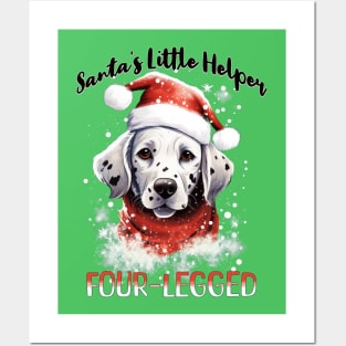 Santa's Little Helper Posters and Art